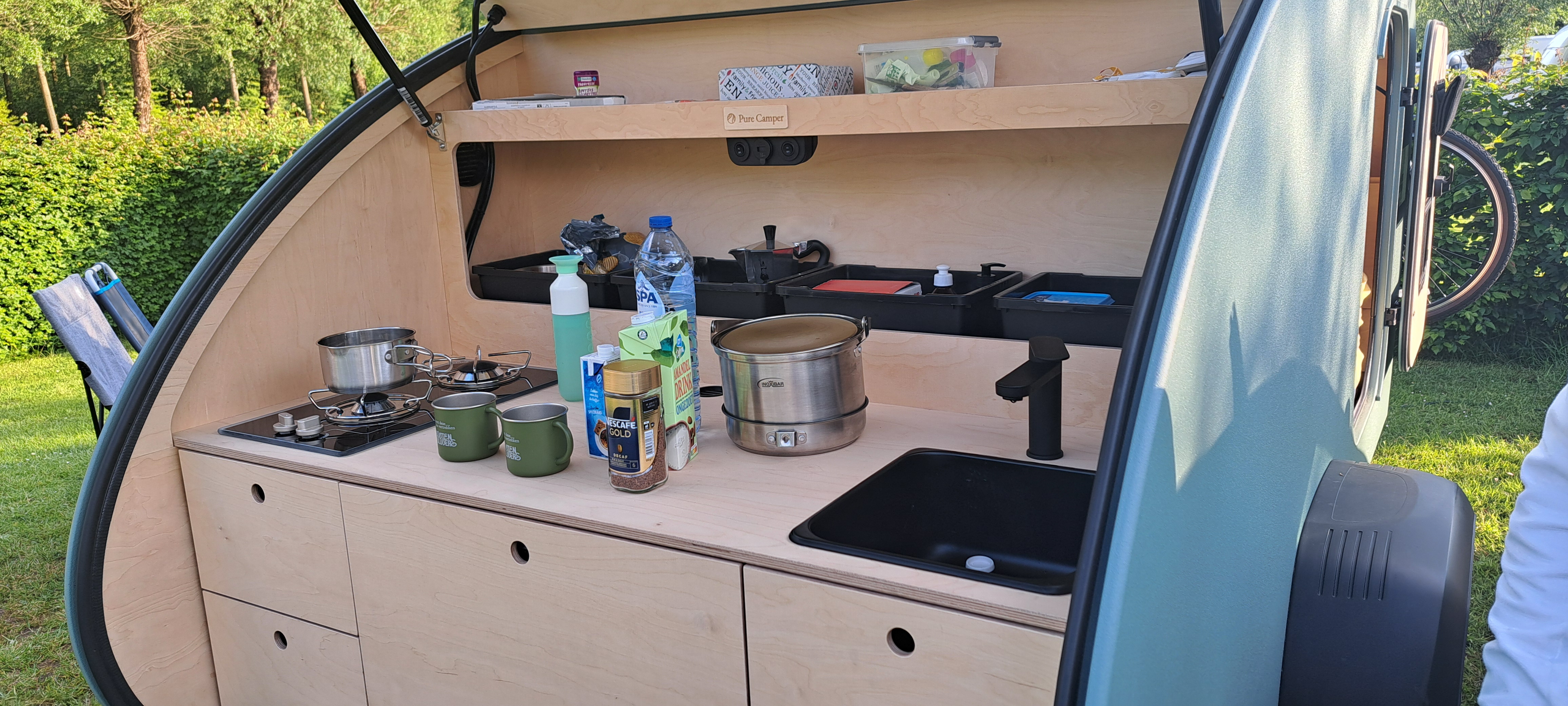 Teardrop Mini caravan