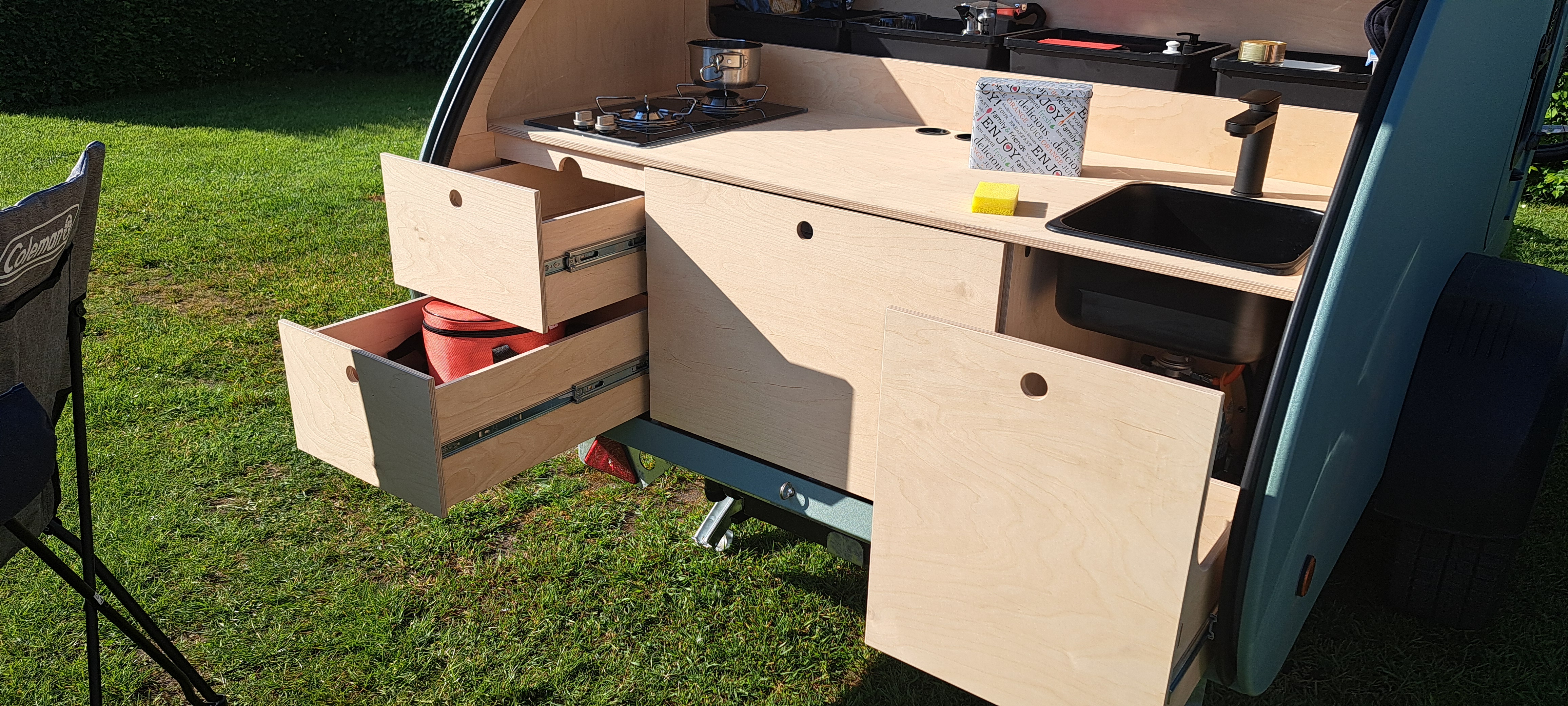 Teardrop Mini caravan