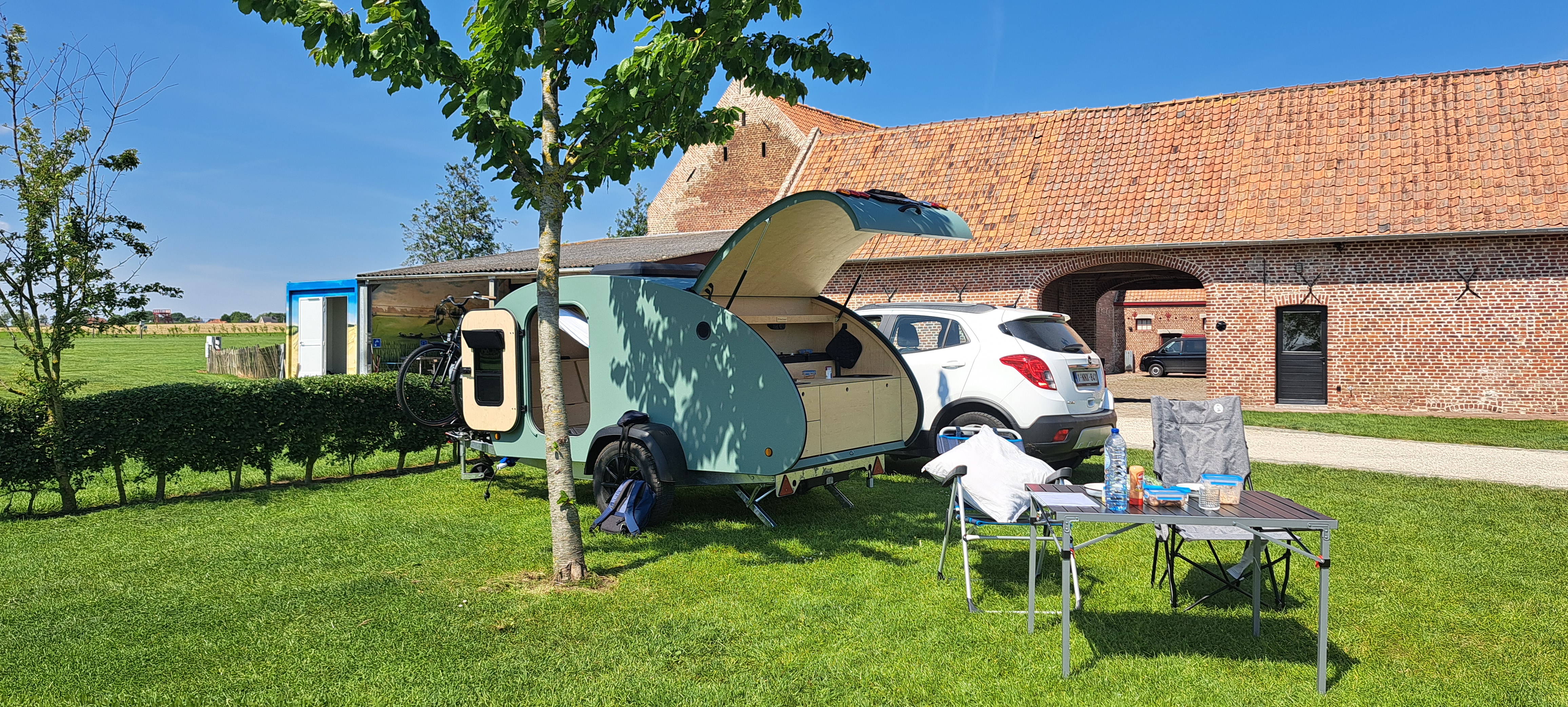 Teardrop Mini caravan